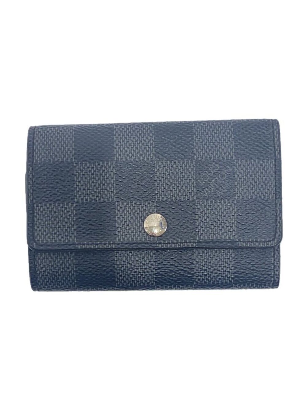 LOUIS VUITTON Multicles Damier Graphite Black Leather